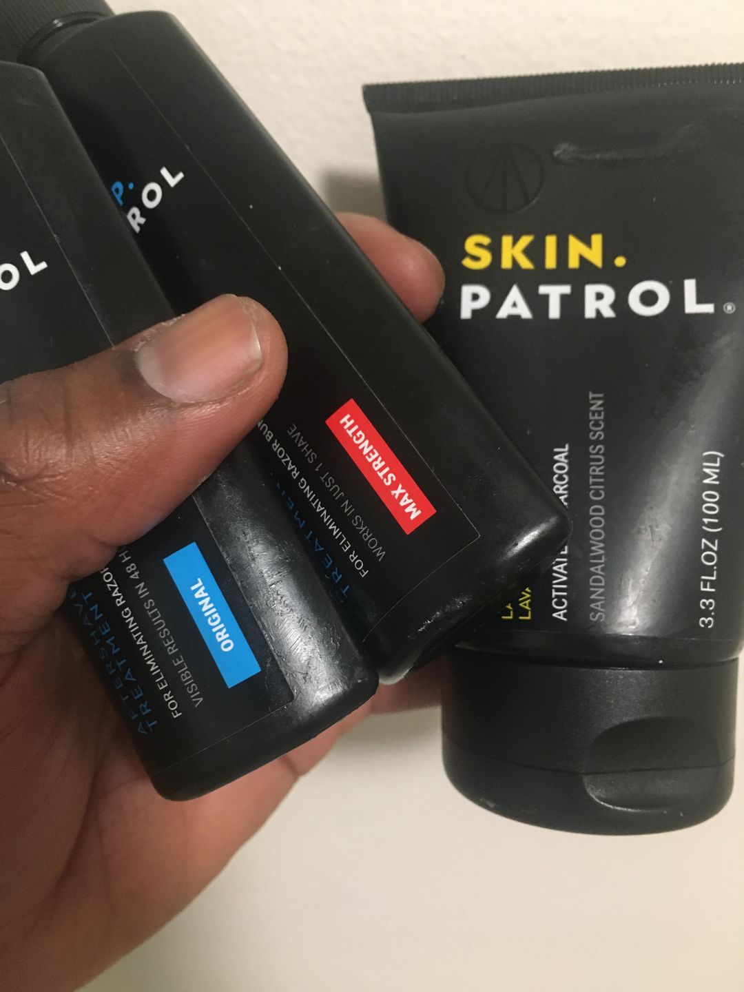 Customer photo review of FACE WASH + MOISTURIZER BUNDLE