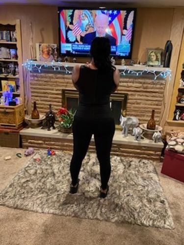 Customer photo review of Compressing Shaper Leggings