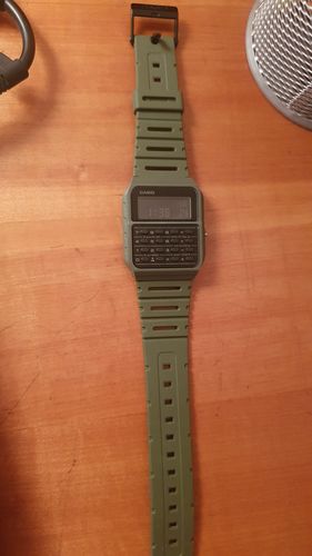 Reloj Calculadora Casio Vintage Ca 53wf 3bcf Dando La Hora Dando La Hora