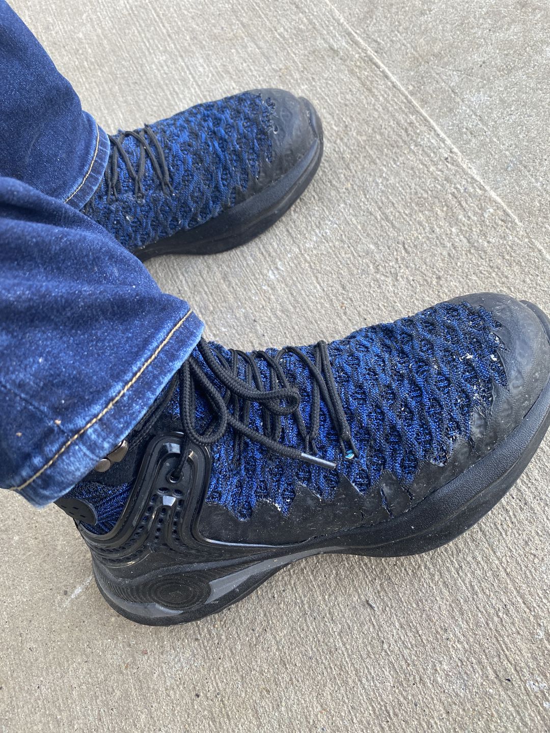 Customer photo review of Maven Puncture Resistant Comfortable Steel Toe Work Boots