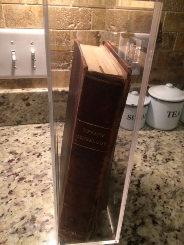 Customer photo review of Acrylic Book Display Case