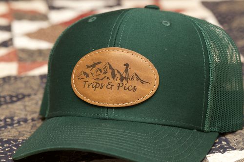 Customer photo review of Richardson 112 Leather Patch Hat
