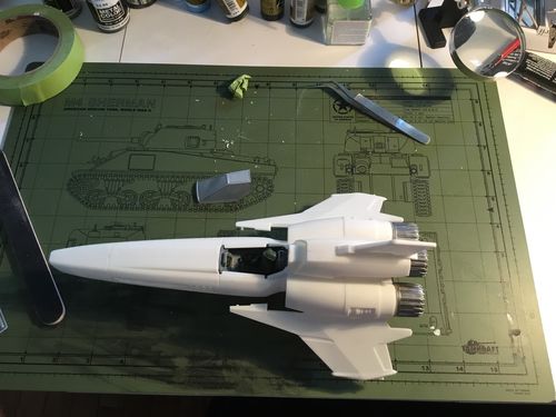 Customer photo review of Glue Base Holder For Modeling Cements