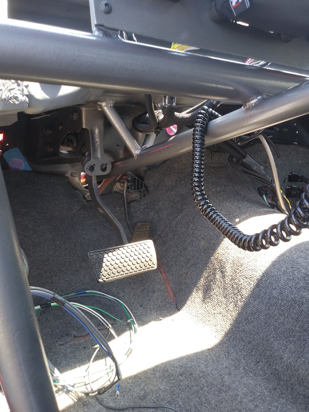 Customer photo review of Motion Raceworks DIY Lightweight Chromoly Steering Column Kit