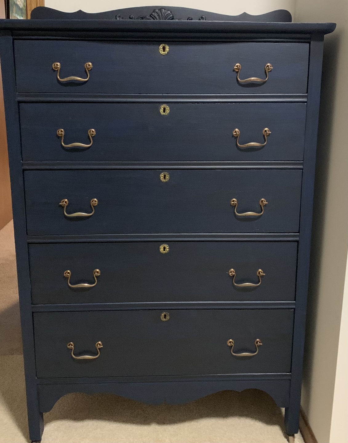 Customer photo review of Lady Singing the Blues - One Step Paint