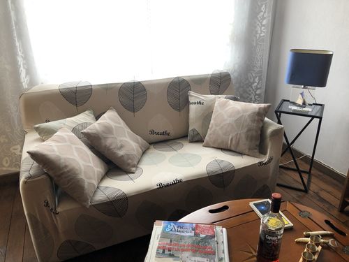 Customer photo review of Breathe - DEUX PIÈCES - HOUSSES EXTENSIBLES DE COUSSIN 45 CM X 45 CM - LA MAISON DES HOUSSES