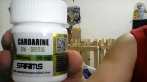 Reseña con foto de un cliente sobre Ostarine MK-2866