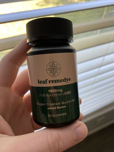 Customer photo review of 1500mg CBD Gummies mixed flavors