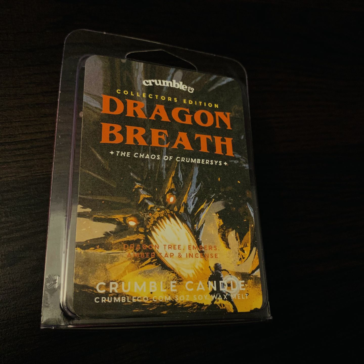 Customer photo review of Dragon Breath Wax Melts
