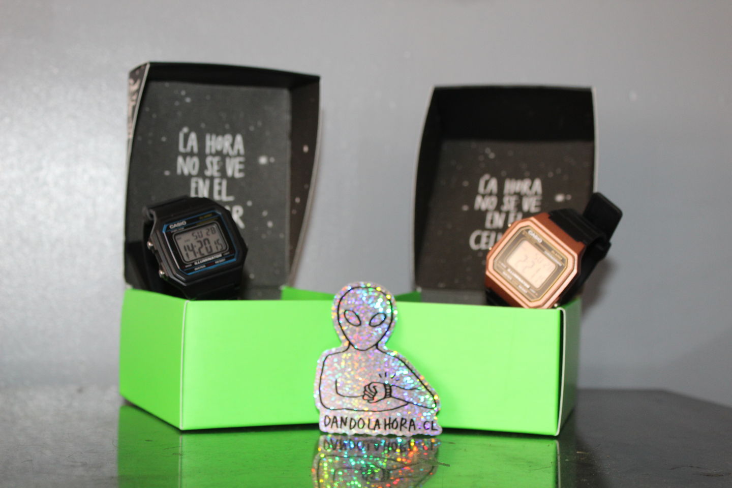 Customer photo review of Reloj Casio Vintage W-217H-1AVDF Classic Líneas Azules