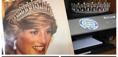 Customer photo review of Princess Diana Tiara