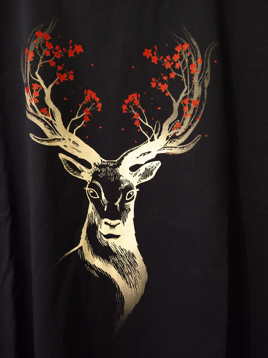 Customer photo review of HIRSCH BLÜTEN - Bio Damen Shirt