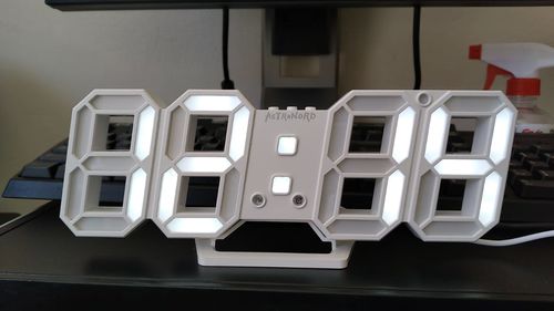 Customer photo review of ASTRONORD™ Digital LED Clock