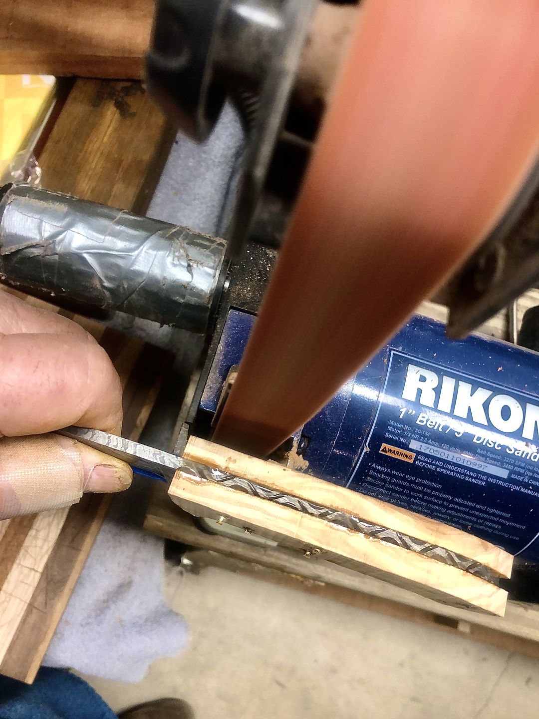 Customer photo review of 1" x 30" Surface Conditioning (Non-Woven) Belts