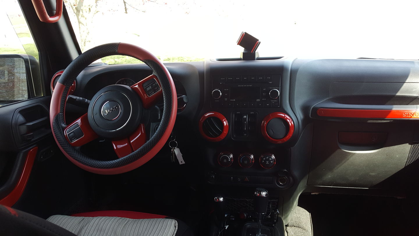 Customer photo review of Smoked LED Star Amber Turn Signals for 07-18 Jeep Wrangler JK/ JKU
