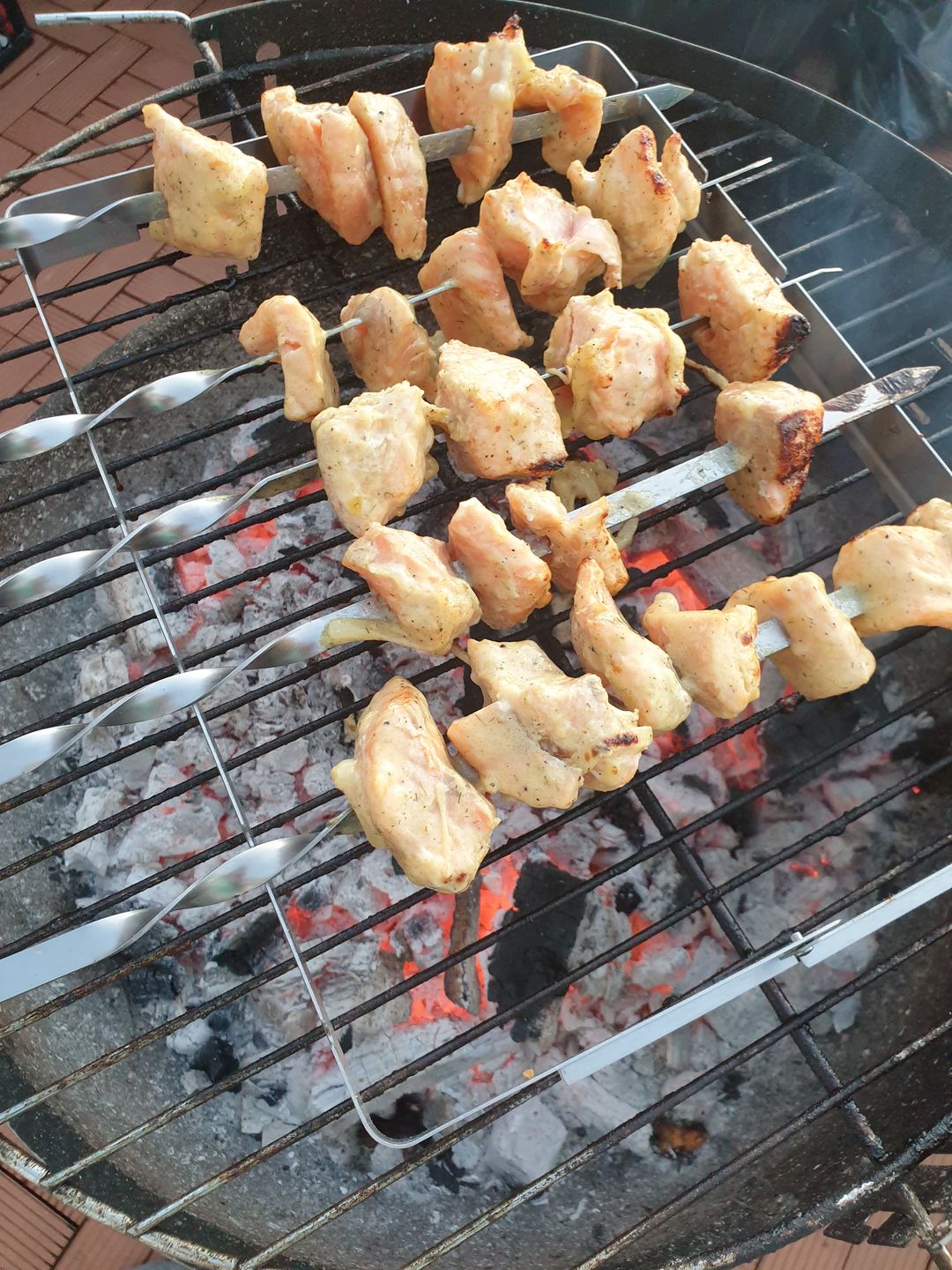 Customer photo review of Lachs-Schaschlik – zart mariniert & besonders edel | mySchaschlik