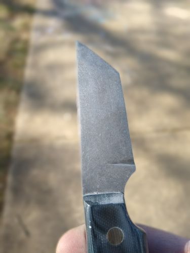 Customer photo review of 1 X 30 Inch Knife Makers Sanding Belts Assortment
