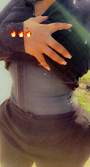 Customer photo review of Original Kim K Waist Trainer