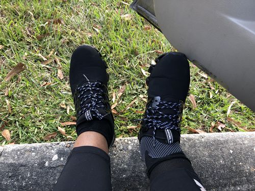 Customer photo review of Athletic Outdoor Blade Sneakers
