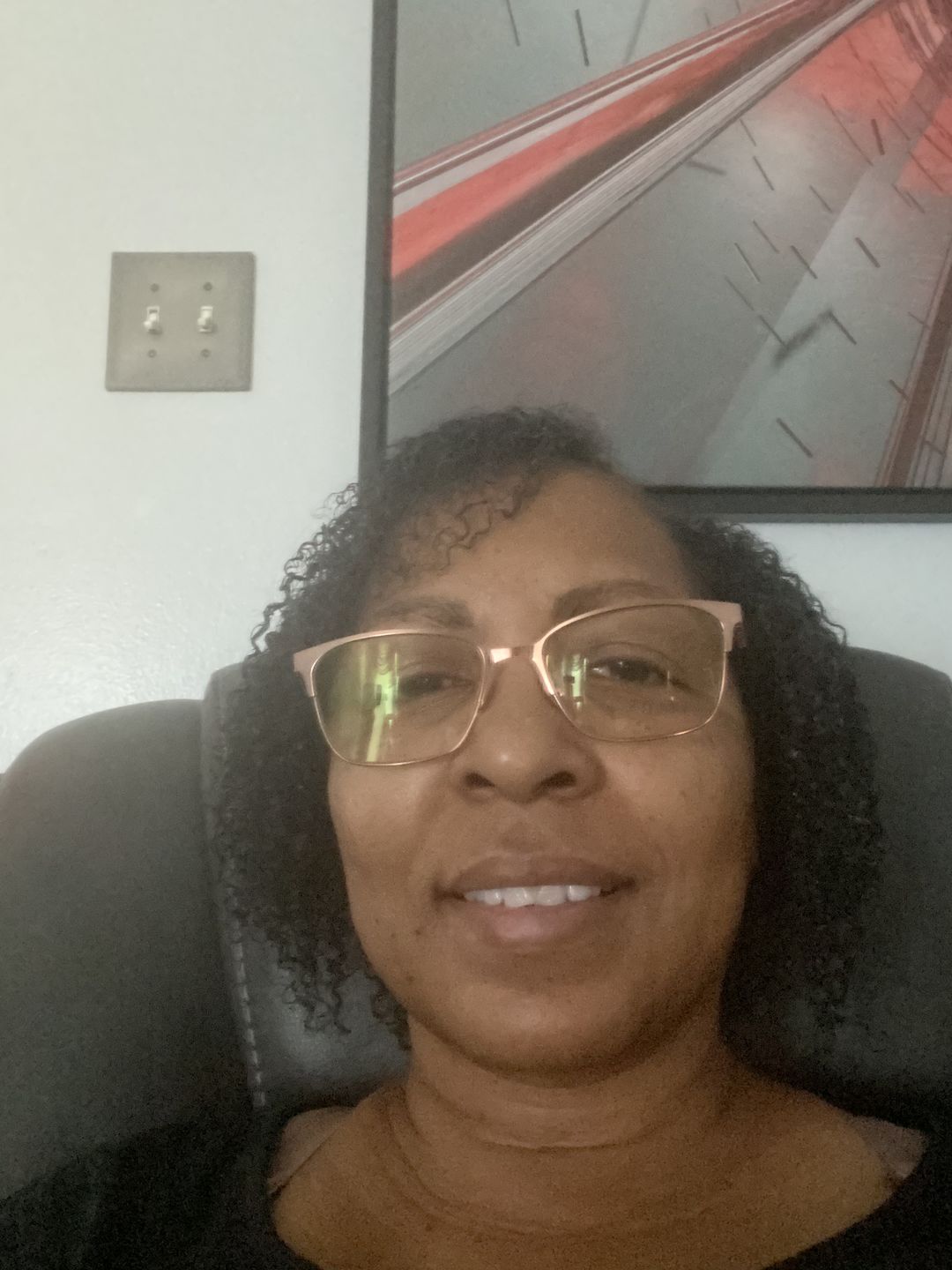 Customer photo review of Curly Hair Moisturizer with Organic Avocado Oil and Organic Jojoba Oil with Lavender Fragrance