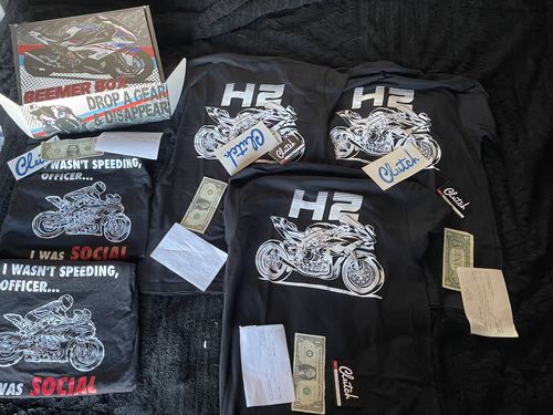 Customer photo review of Mystery Shirt