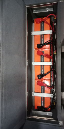Customer photo review of iTECH120X 12V 120Ah Lithium Ion Battery LiFePO4 Deep Cycle Camping RV Solar