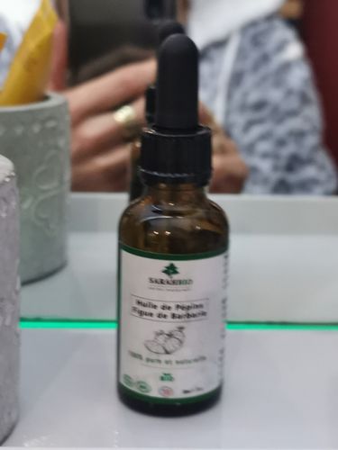 Customer photo review of Sarahbio - huile de pépins de figue de barbarie - 30 mL