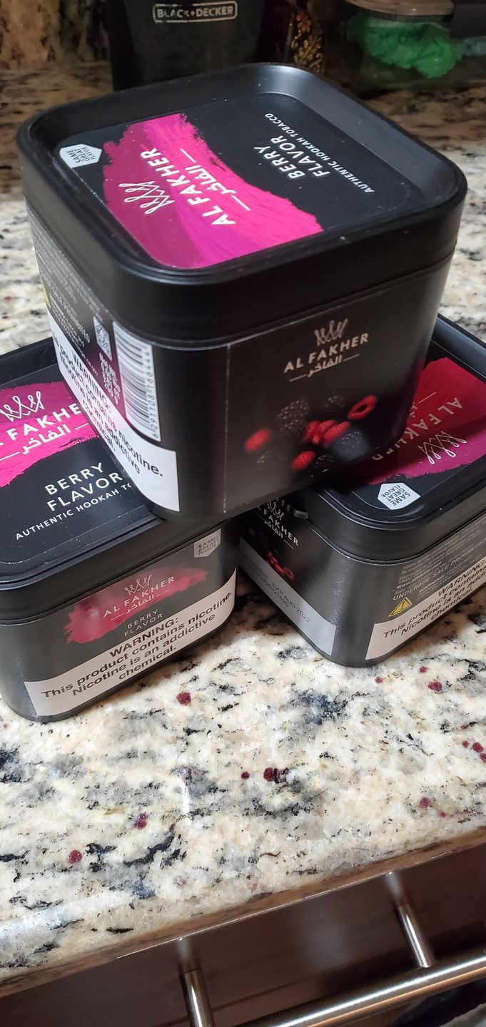 Customer photo review of Al Fakher Shisha 250g