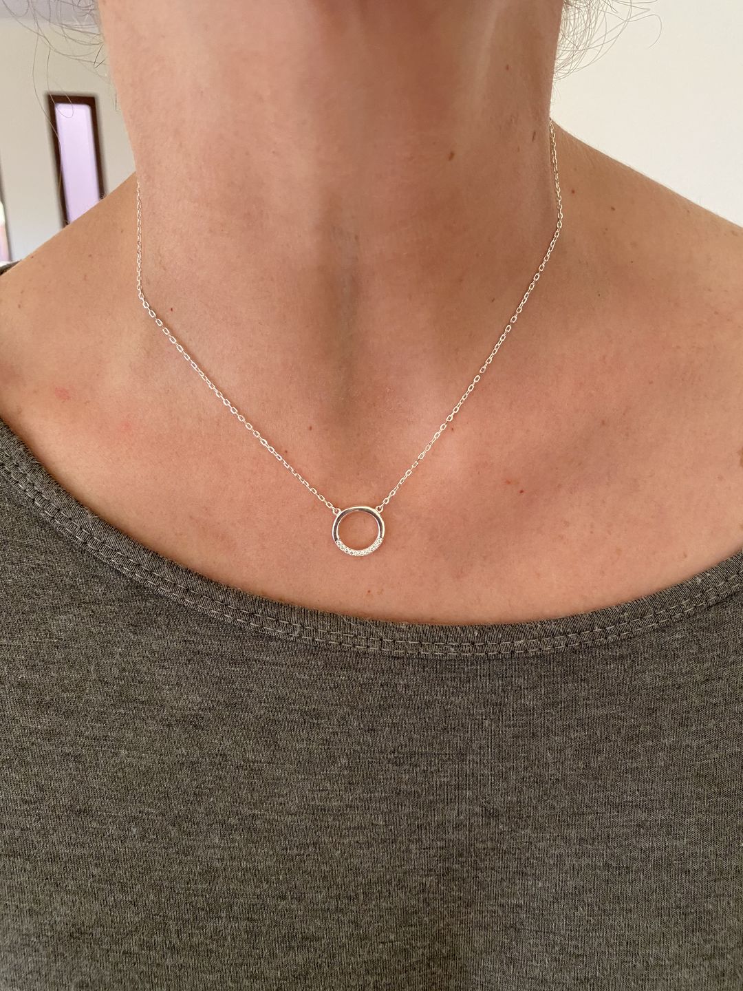 Customer photo review of COLLAR LEA PLATA