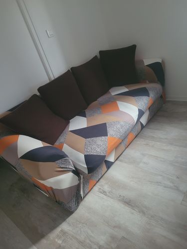 Customer photo review of Modern - Housses Extensibles de Fauteuil et Canapé - La Maison des Housses