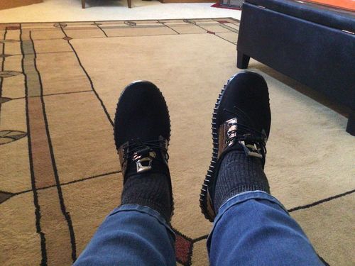 Customer photo review of Astra Sneakers - Instant Foot Pain Relief