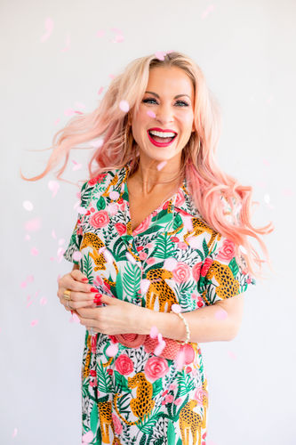 Customer photo review of White Jaguar Paradise Jumpsuit - White Jumpsuit For Women