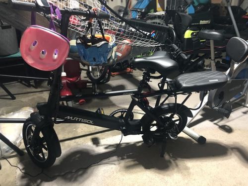 Customer photo review of Murtisol Electric Bicycles Aluminium Adult Ebike 36V 250W Foldable Handle