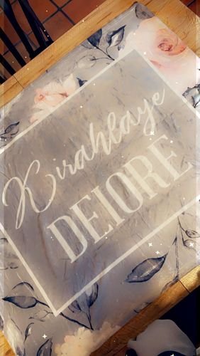 Customer photo review of Custom Name Printed Fleece Baby Blanket