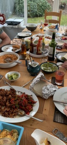 Customer photo review of Boojum Chicken Fajita Meal Kit For 4 People