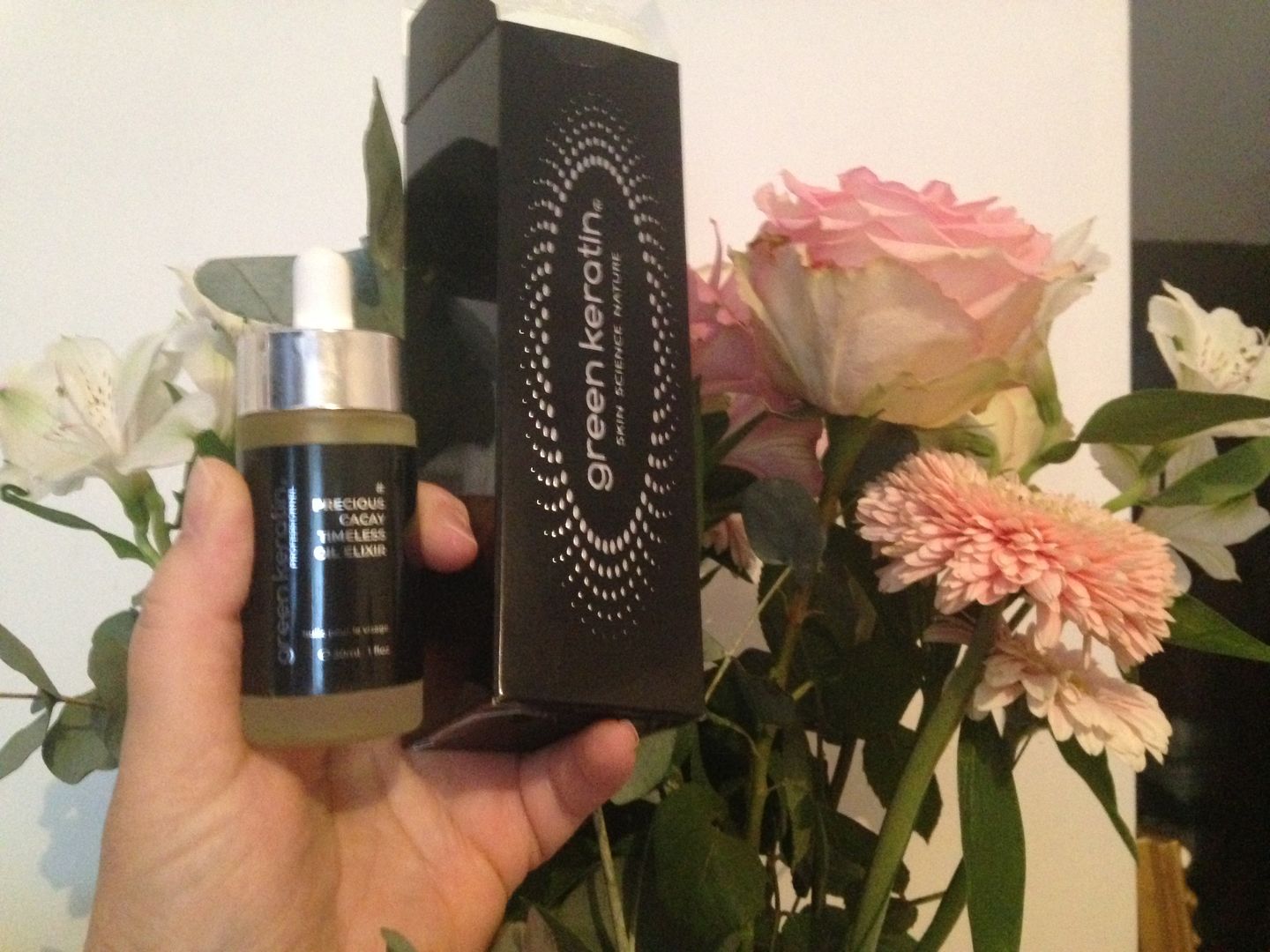Customer photo review of Precious Cacay Timeless – Elixir Nourrissant pour le Visage, 30ml