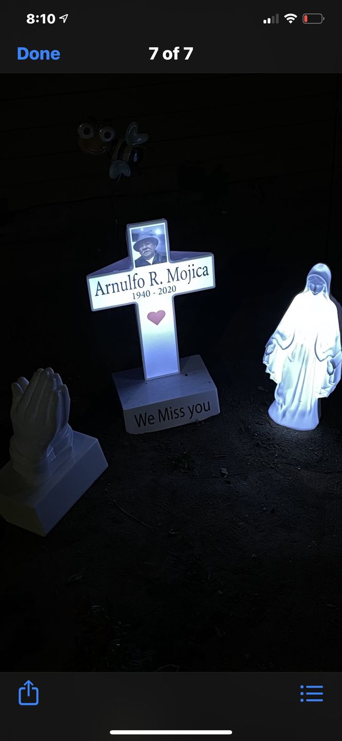 Customer photo review of Eternal Light Blessed Mary