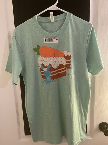 Customer photo review of Carrot Cake Lover Short-Sleeve Unisex T-Shirt