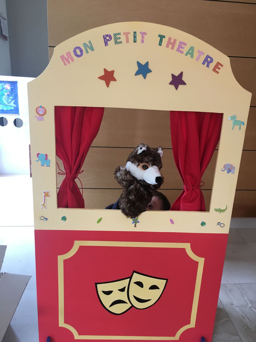 Customer photo review of Loup Marionnette