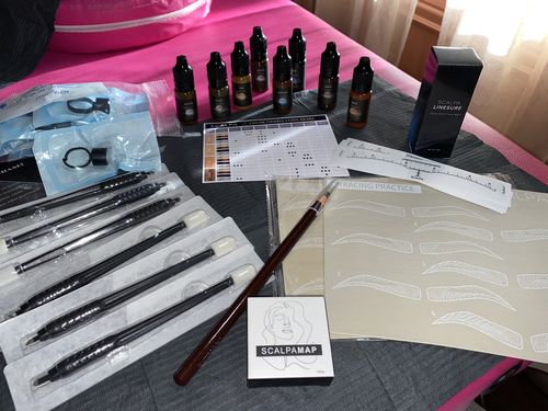 Customer photo review of Free Permanent Makeup Ombre Brow Training Course