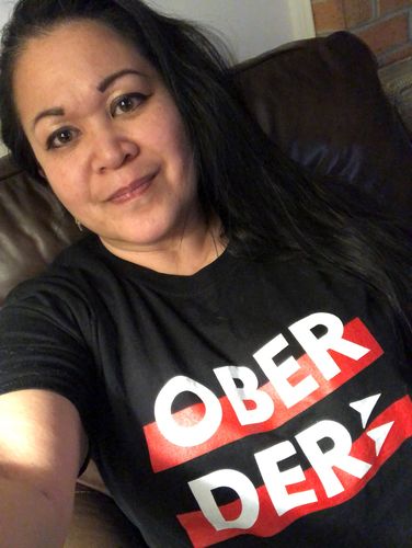 Customer photo review of Filipino T-Shirt Ober Der Pinoy Funny Print