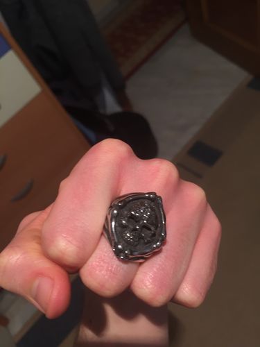 Customer photo review of DEMON VAMPIRE RING