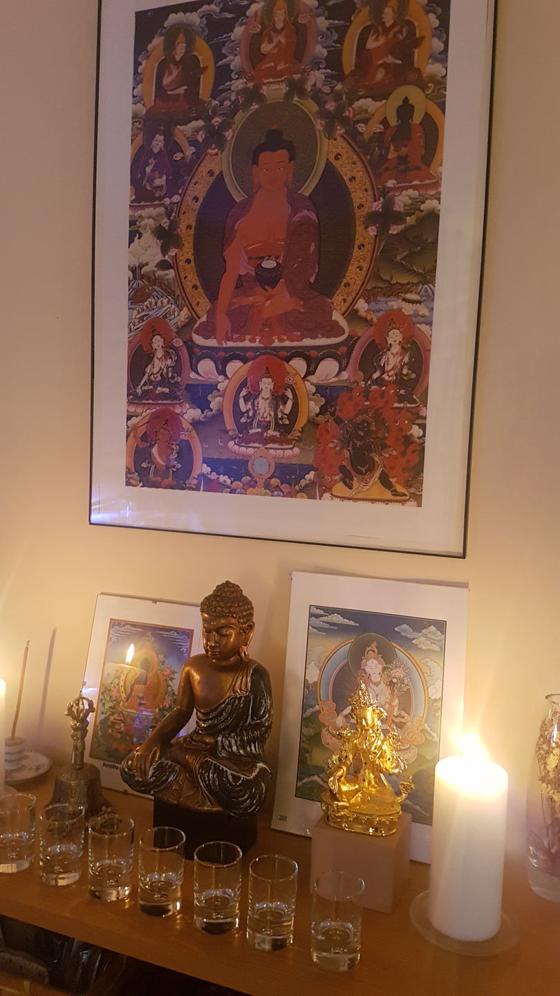 Customer photo review of Statue Tibétaine | Bouddha Tara Verte de Protection | 14cm