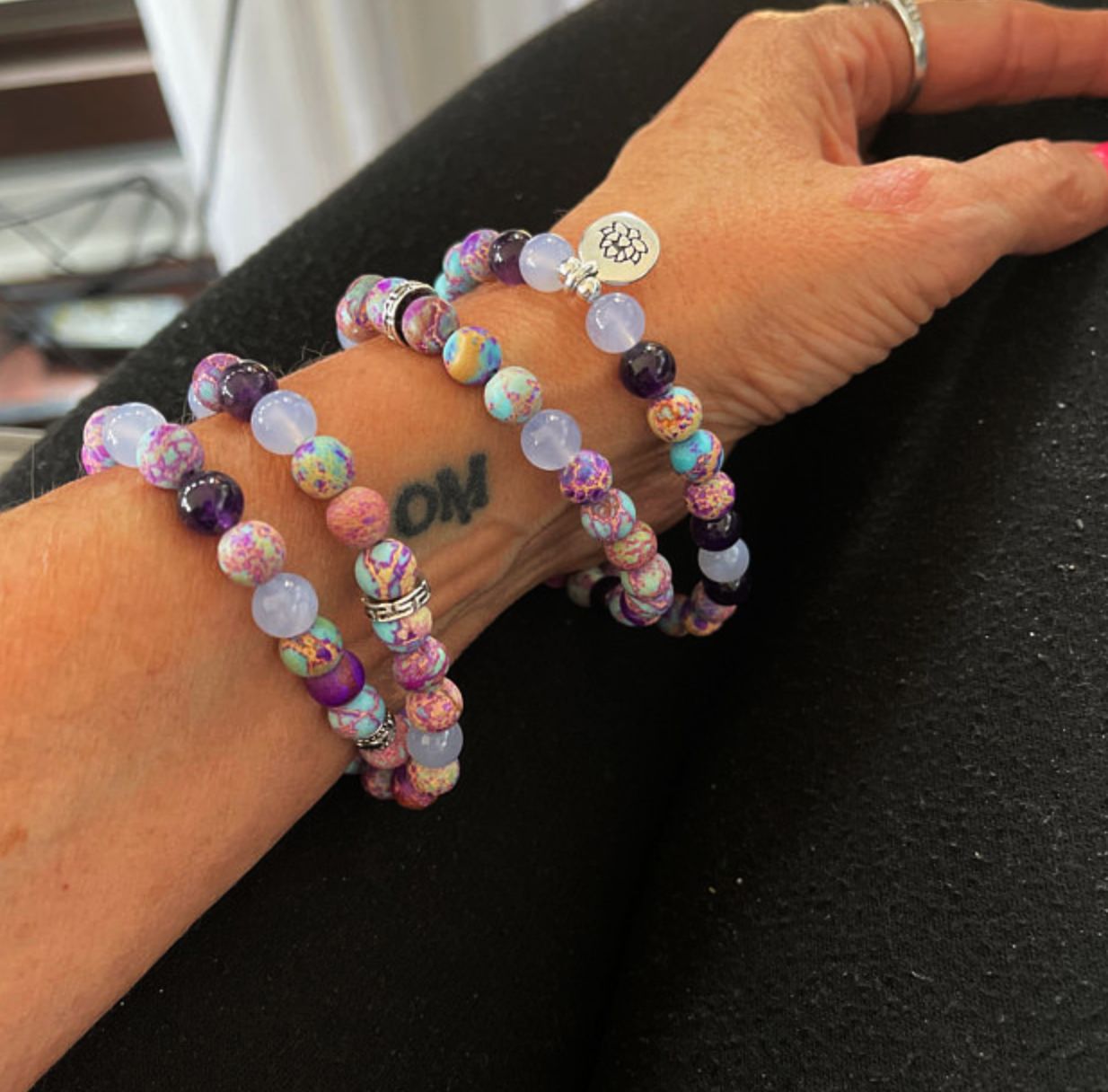 Customer photo review of Lilia Jaspis - Mala Kette