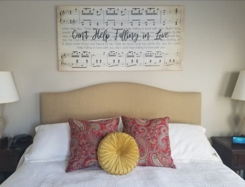 Customer photo review of Custom Couple Music Premium Canvas - Ready to Hang