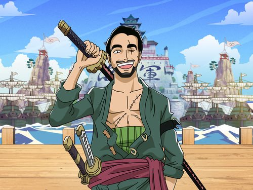 Customer photo review of Caricature cartoon dessinée à la main: En mode Pirate