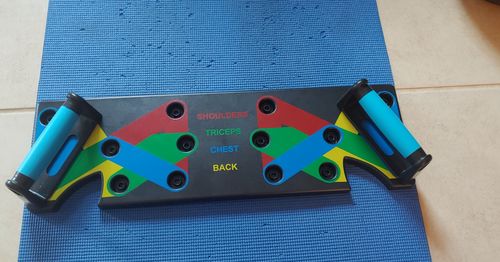 Customer photo review of QUADROPRESS™ Ultimate Pushup Machine