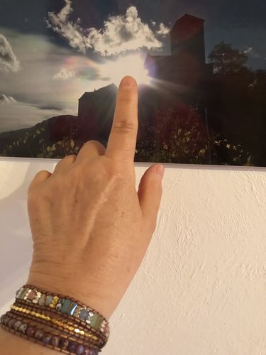 Customer photo review of IMPERIALES HERZSCHUTZ-WICKELARMBAND