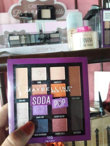 Customer photo review of Paleta de Sombras - Soda Pop Maybelline - Venta al por mayor Pack 12PZS (K29356)