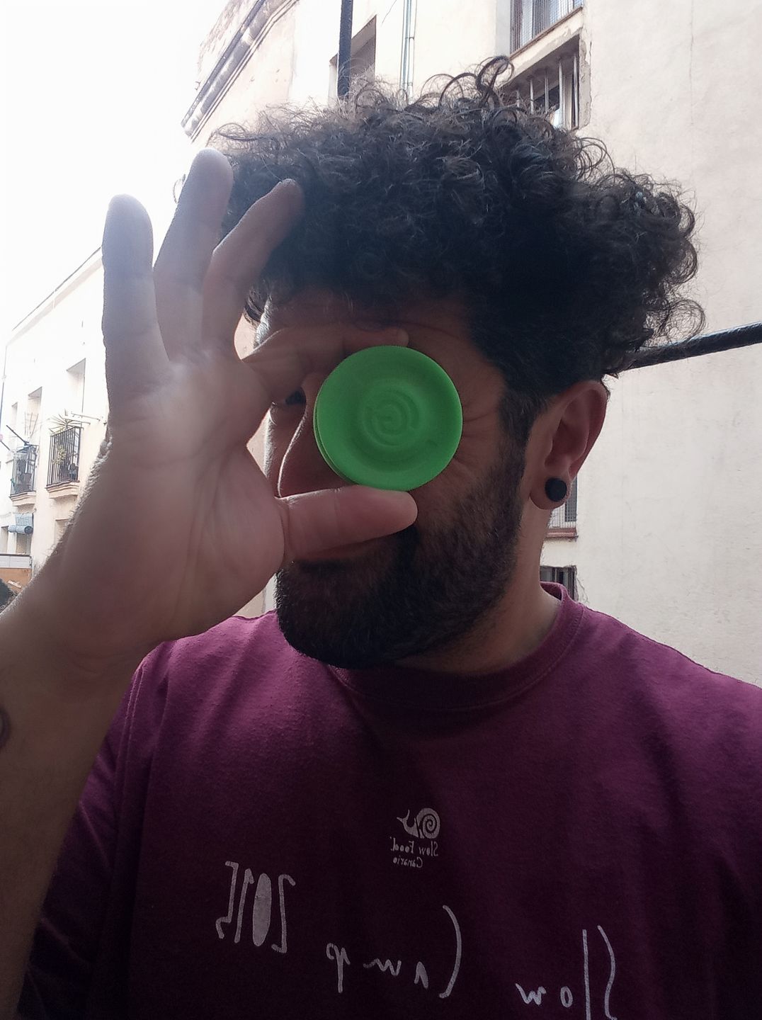Customer photo review of Gravity Disc™️ Mini Frisbee - Green
